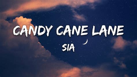 Sia – Candy Cane Lane Lyrics .